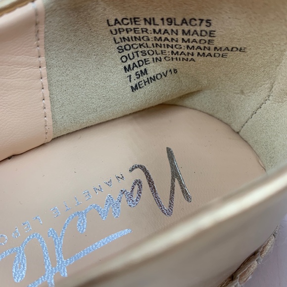 nanette lepore 7.5 flats espadrilles lacie slip on - Picture 3 of 10